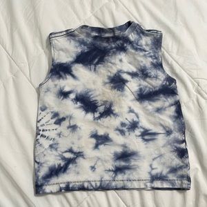 Tie die tank top